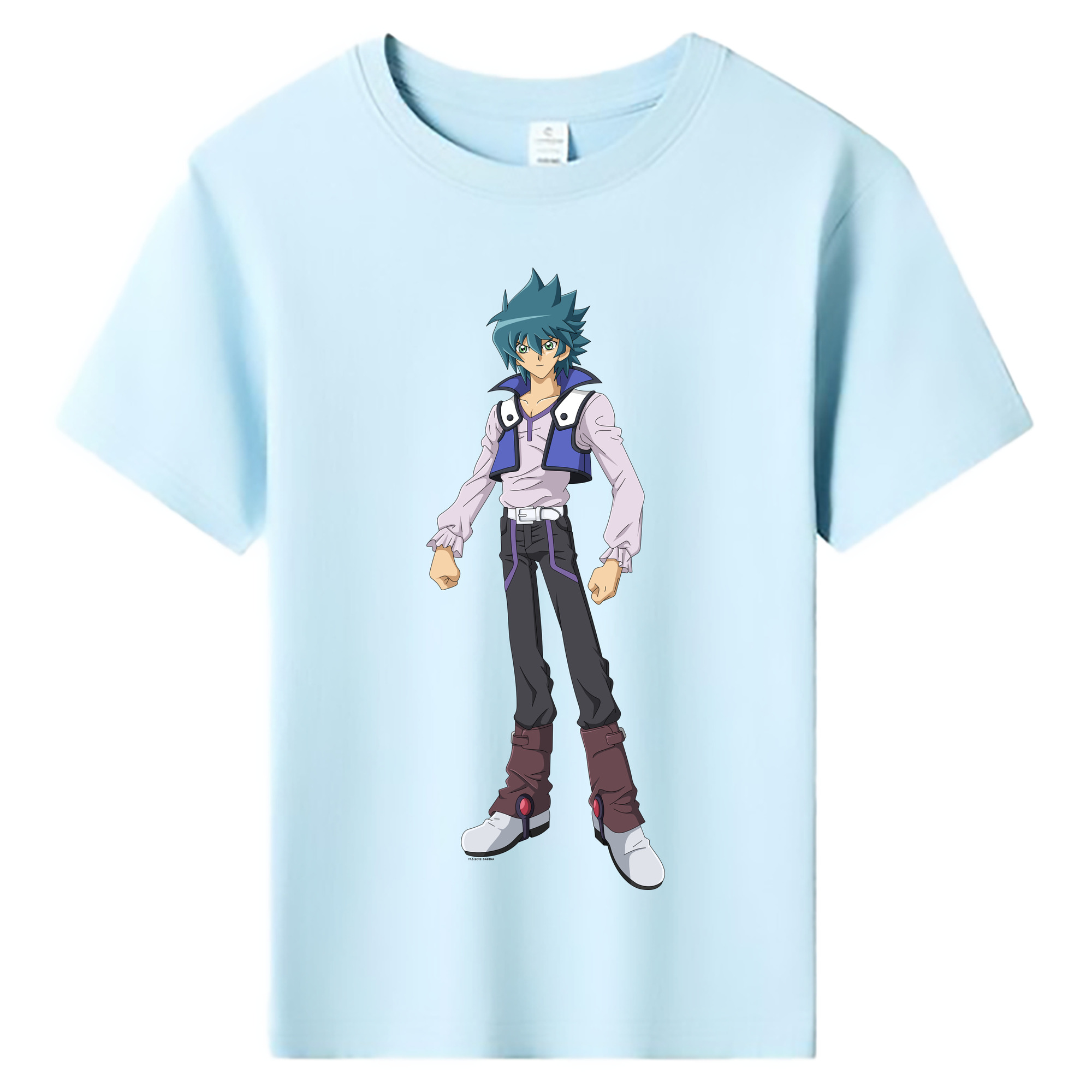 （画像用） 遊☆戯☆王 Yu-Gi-Oh! 綿100％キッズTシャツ（フロントプリント）